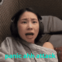 Panic Attack Screaming Girl GIF