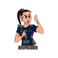 Volleyball Brako Sticker by Lojinha Volei Gringa