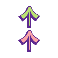 plantedfoods animal health arrow chicken Sticker