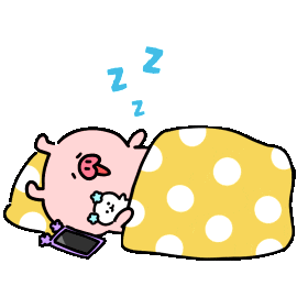Sleepy Zzz Sticker