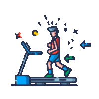 Fitness Academia Sticker by Trakto