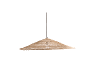 HKliving natural lamp triangle hk Sticker