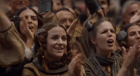 game of thrones applause GIF