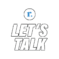 Lets Talk Sticker by rollingpin.co