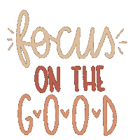Text Stay Positive Sticker