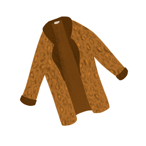 studiowestdesignco giphyupload west jacket cheetah Sticker