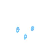applepier white rain cloud rainy Sticker