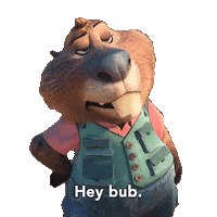 Fortune Feimster Nibbles Sticker by Walt Disney Animation Studios