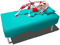 Art Skeleton Sticker by badblueprints