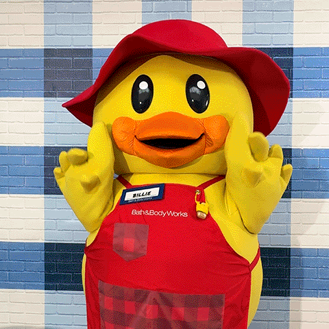 Happy Jump GIF by Bath & Body Works