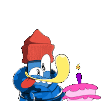 Happy Birthday Celebration Sticker by Bubblegoose Ballers