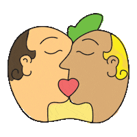 I Love You Kiss Sticker by Maison Dandoy