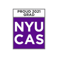 casnyu graduation nyu new york university nyucas Sticker