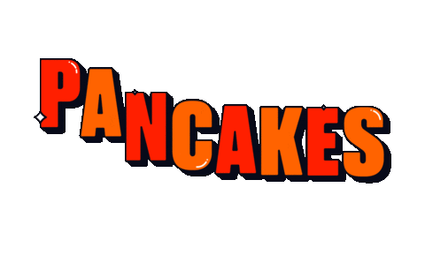 Eat Pancake Day Sticker by Mat Voyce