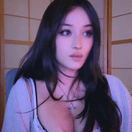 Cute Girl Twitch GIF