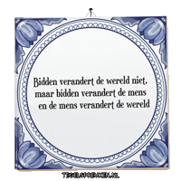 Hoop Nl Sticker by Tegelspreuken.nl