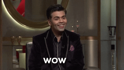 Koffee With Karan Wow GIF by India