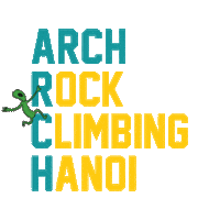 Bouldering Sticker by ARCH Rock Climbing Hanoi