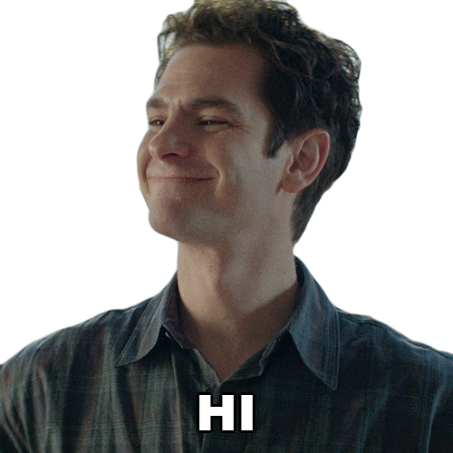 Andrew Garfield Hello Sticker by NETFLIX
