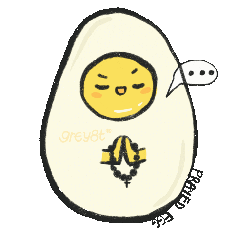 Meme Praying Sticker