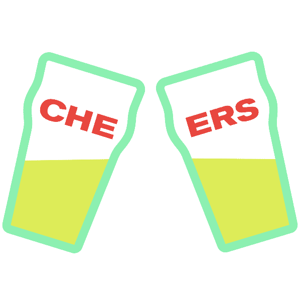 Celebration Beer Sticker by LITTLE Agency