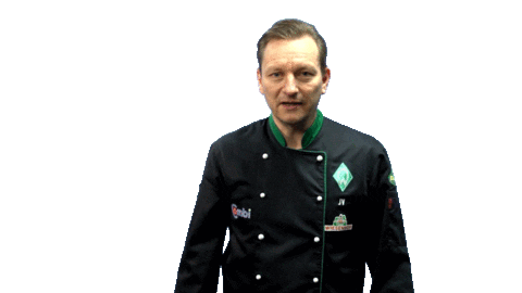 Chef Cooking Sticker by SV Werder Bremen