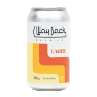 waybackbrewco way back wayback way back brewing waybackbrewing Sticker