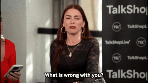 Are You Okay Italian GIF by TalkShopLive