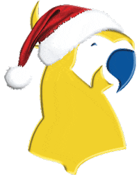 Christmas Time Cacatoes Sticker by Cacatoès do brasil