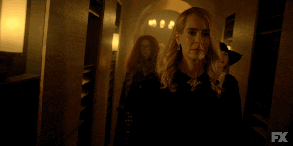 stare down american horror story GIF by AHS