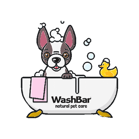 ibizabully giphygifmaker hondenshamoo washbar dogcare hondenbad honinbad hondenzeep Sticker