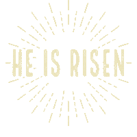 Easter Heisrisen Sticker by Parkridge Church