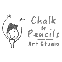 chalknpencils drawing cnp chalky chalknpencils Sticker