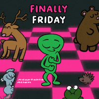 Its Friday Dancing GIF by VeeFriends