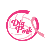 Dig Pink Sticker by Calgary Academy
