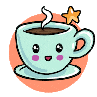 Cafe Xicara Sticker by Pousada Girassol