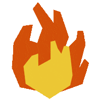 wearesoilmates hot fire cooking heat Sticker