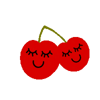 Happy Cherries Sticker