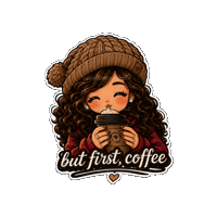 Coffee Time Sticker