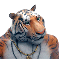 Tiger Roar Sticker by REN TV CHANNEL