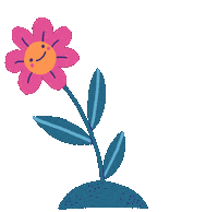 Happy Flower Sticker