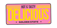 Delicious Sticker by McFlys Chicken