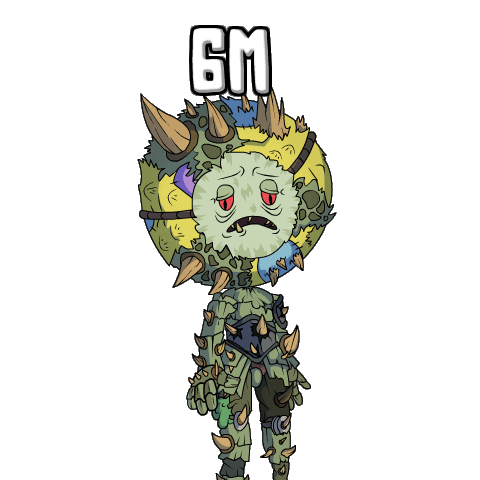 Sleepy Good Morning Sticker by Planet XOLO