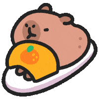 Capybara 萌 Sticker