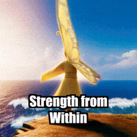 Strength Wisdom GIF by BuddhaFlyJourney
