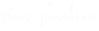 En Stay Positive Sticker by zfr38