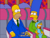 sad homer simpson GIF