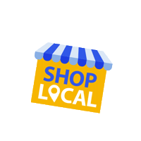 Visa_sa shop local visasa where you shop matters Sticker