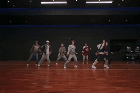 Run Dance Practice GIF