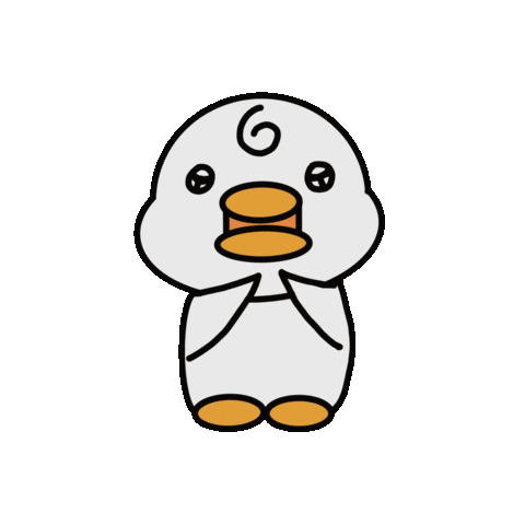 eesujinn giphyupload duck 오리 동물 Sticker